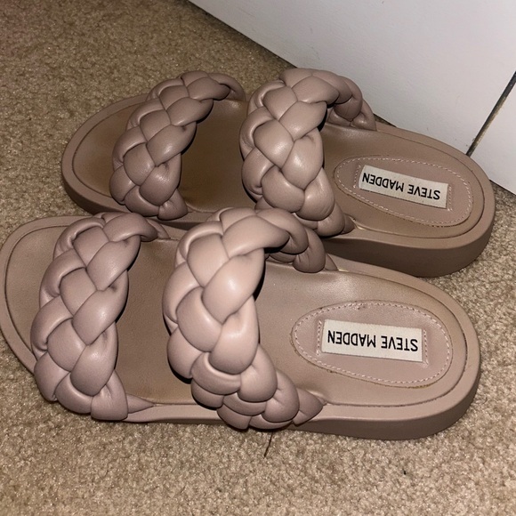 Steve Madden Braided Sandals - Picture 2 of 2